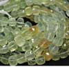 Natural Shaded Prehnite Faceted 3D Cube Box Beads Strand Length 8 Inches and Size 7mm approx.